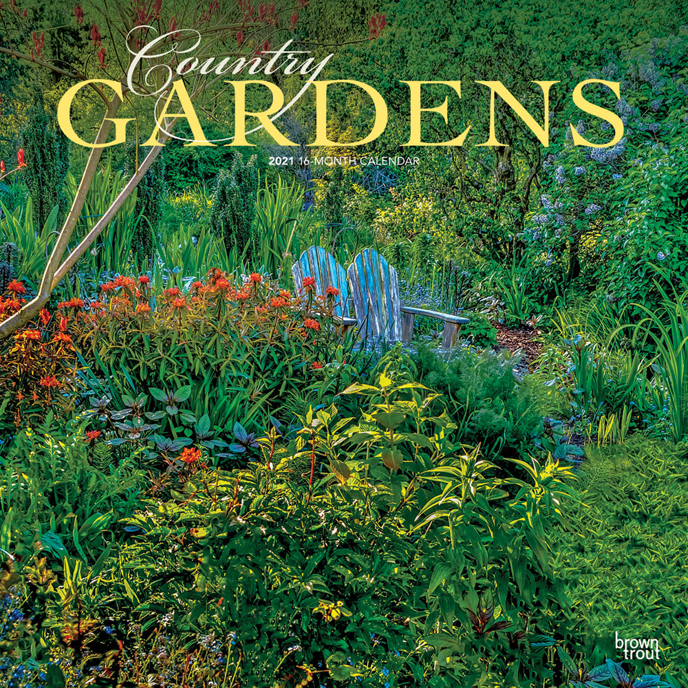 2021 Country Gardens Wall Calendar - Calendars - 2021 Calendar