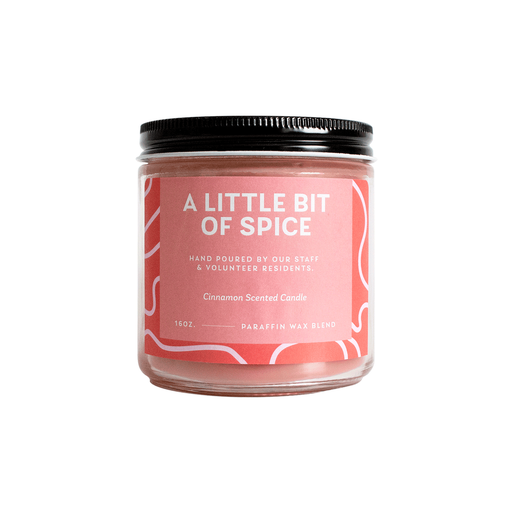 A Little Bit of Spice Candle - Handmade Candles - Cinnamon Scented Candle