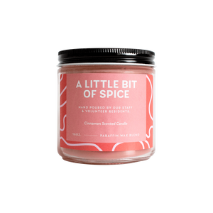 A Little Bit of Spice Candle - Handmade Candles - Cinnamon Scented Candle