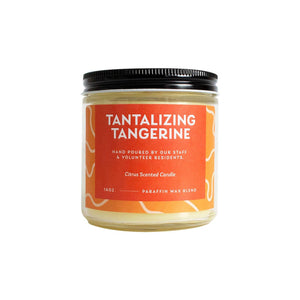 Tantalizing Tangerine Candle - Handmade Candles - Citrus scented candle - Orange scented candle
