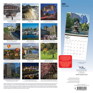 2021 Ottawa Wall Calendar - Calendars - 2021 Calendar