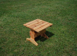 Red Cedar Side Table - Harvest House Store