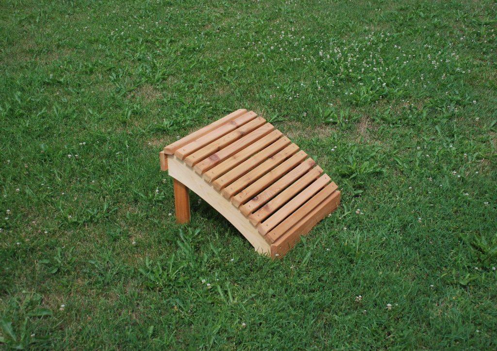 Red Cedar Adirondack Footstool - Harvest House Store